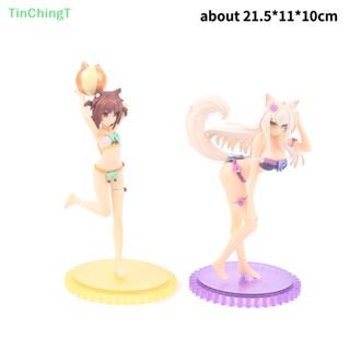 [TinChingT] โมเดลอนิเมะ Azuki Coconut POP UP PARADE Maid Ver. โมเดลฟิกเกอร์ PVC อนิเมะ [ใหม่]