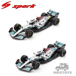 โมเดลรถยนต์ Spark 1:18 F1 2022 Petronas F1 W13 E Performance No44 L.Hamilton No63 G.Russell