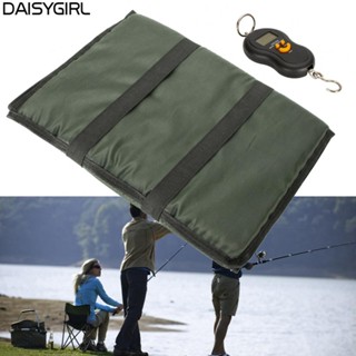 【DAISY Fishing】Unhooking Mat Tackle Tool With Digtal Weihgt Scales Green/Black 2023 New