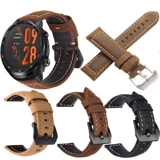 สายนาฬิกาข้อมือ หนังวัวแท้ ปลดไว 20 มม. 22 มม. อุปกรณ์เสริม สําหรับ Ticwatch Pro 3 Ultra GPS