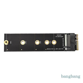 Bang อะแดปเตอร์ไร้สาย สําหรับ M 2 A E Key To for M 2 for M for Key Wifi Adapter NVMe PCI