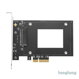 อะแดปเตอร์การ์ดขยาย Bang U 2 เป็น PCIe X4 PCIe U 2 NVMe SSD SFF-8639 PCIe