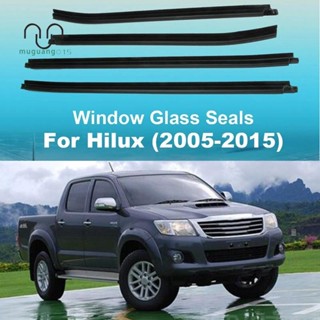 แถบซีลประตูหน้าต่างรถยนต์ สําหรับ Toyota Hilux SR5 Vivo MK6 PICKUP 2005-2015 68161-0K010