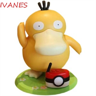 IVANES Psyduck กล่องดนตรี แบบพกพา ตลก ของเล่นเด็ก ของขวัญ เสียงเป็ด ของเล่นเต้นรํา