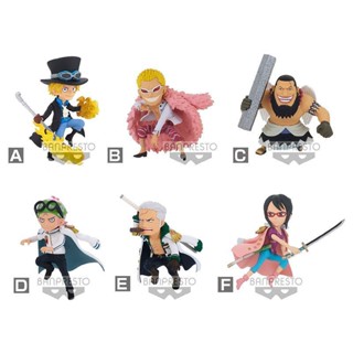 [ของแท้] Bandai แว่นตา ของแท้ จากโรงงาน wcf One Piece One Hundred Views 4 8 10 ชุด W3BW