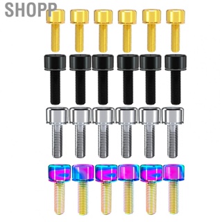 Shopp Bike Stem Screw  M5x18 Accurate Threads 4 Pcs High Strength Firm Connection Bicycle for Accessories