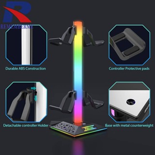 ขาตั้งหูฟัง RGB ควบคุมแบบสัมผัส เรืองแสง สําหรับหูฟังทั่วไป