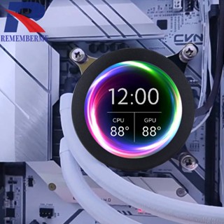 หน้าจอ LCD IPS ไดนามิก ทรงกลม 2.8 นิ้ว AIDA64 480x480 สําหรับ CPU GPU SSD PC คอมพิวเตอร์