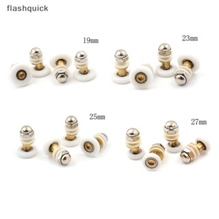 Flashquick ลูกกลิ้งประตูห้องอาบน้ํา เส้นผ่าศูนย์กลาง 19 23 25 27 มม. 4 ชิ้น