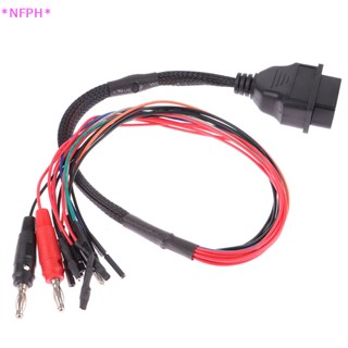 Nfph&gt; อะแดปเตอร์วินิจฉัย OBD2 MPPS V18 OBD Breakout Tricore Cable ECU Bench Pinout ใหม่