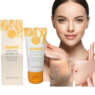  Orange Body Cream Scrub Cream Improves Deep Skin Moisturizing and Fragrance Retention Time 30ml Suitable for All Skin Types