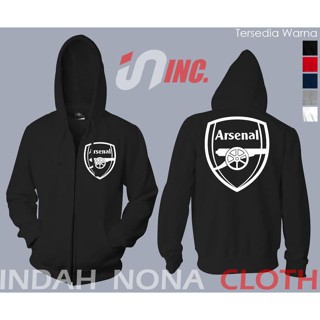 ขายดี เสื้อฮู้ดดี้ ผ้าฝ้ายแท้ ลาย Club Ball Arsenal Distro น้ําหนักเบา ของขวัญวันเกิด สําหรับผู้ชาย