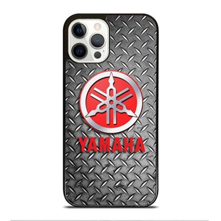 เคสโทรศัพท์มือถือ กันกระแทก ลายโลโก้โลหะ Yamaha สําหรับ IPhone 14 Plus 13 Pro Max 12 Mini X