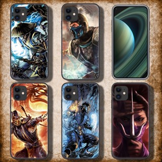 เคสโทรศัพท์ TPU แบบนิ่ม ลาย C178 Scorpion Sub Zero Mortal Kombat สําหรับ iPhone X XS 11 Pro Max 14 plus