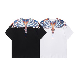 เสื้อยืด ลาย Marcelo Burlon สําหรับเด็กผู้ชาย และเด็กผู้หญิง