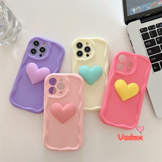 เคสซิลิโคนนิ่ม ลายหัวใจ 3D สําหรับ Realme 9 Speed 8 5G 8S 7 5G V15 V11 V11S V5 GT Master Q3 Pro Carnival Q3S Q3T Q2 5G