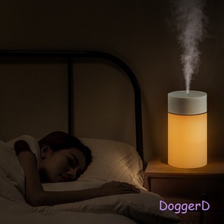 Doggerd เครื่องฟอกอากาศความชื้น อัลตราโซนิก LED 260 มล. USB พร้อมไฟโรแมนติก สําหรับรถยนต์