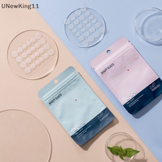 Unewking แผ่นสติกเกอร์ไฮโดรคอลลอยด์ สําหรับปกปิดสิวบนใบหน้า ของขวัญ 24 ชิ้น