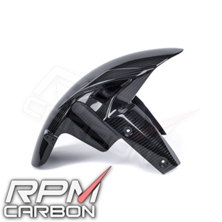 บังโคลนหน้า คาร์บอน Kawasaki ZX-6R 2019+ Carbon Fiber Front Fender Hugger Mudguard