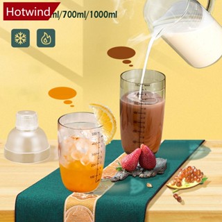 Hotwind ขวดผสมเครื่องดื่มค็อกเทล มาร์ตินี่ พลาสติก ขนาด 350 มล. 500 มล. 700 มล. 1000 มล. L6Y3