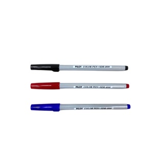 ปากกาเมจิก PILOT ไพล็อต SDR-200 1 หัว (ราคารวมแวท)หลากสี (แพ็คละ 12 ด้าม) ปากกาเมจิกหัวแหลม ปากกาเมจิกหลากสี ปากกาเคมี