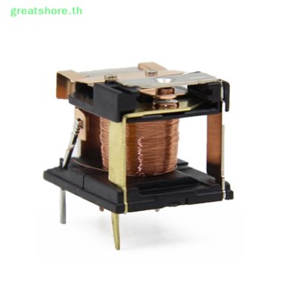 Greatshore รีเลย์ไฟฟ้า 10A DC 5V 12V 24V T73 JQC-3FF-S-H 4 พิน สําหรับรถยนต์