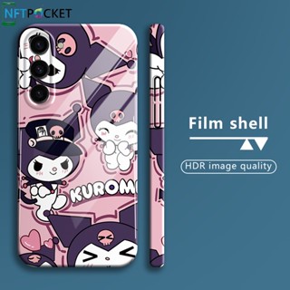 เคสโทรศัพท์มือถือแบบแข็ง หนา กันกระแทก ลาย Kuromi Melody สําหรับ Samsung Galaxy S23 S22 S21 S20FE Plus Ultra 5G