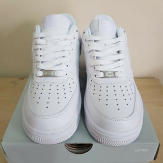 Air Force 1 new AF1 pure white Air Force 1 รองเท้าผ้าใบลําลอง สําหรับผู้ชาย ผู้หญิง CW2288