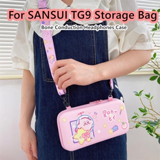 【Case Home】กระเป๋าเก็บหูฟัง ลายการ์ตูนแมวน่ารัก แบบพกพา สําหรับ SANSUI TG9 SANSUI TG9