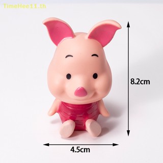 Timehee ตุ๊กตาฟิกเกอร์ Disney Winnie The Pooh Tigger Piglet สําหรับเก็บสะสม 1 ชิ้น