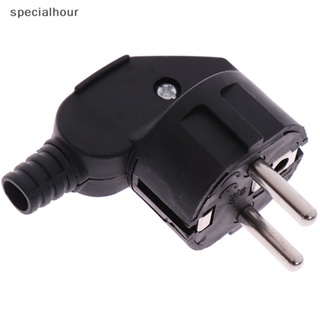 Specialhour^^ ซ็อกเก็ตอะแดปเตอร์พาวเวอร์ Eu AC 16A 250V ปลั๊กถอดได้