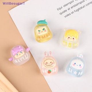 [WillBesugarT] จี้ตุ๊กตาเรซิ่น รูปผลไม้ Dharma น่ารัก เรืองแสง เครื่องประดับ DIY 5 ชิ้น