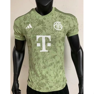 เสื้อกีฬาแขนสั้น ลายทีมชาติฟุตบอล Bayern Beer 2324 ชุดเหย้า สําหรับผู้ชาย