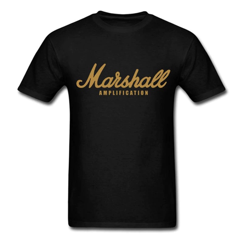 เสื้อยืด Amplication Marshall สำหรับผู้ชายผู้หญิง Amps Rock Band วงร็อค Bandings โลหะ Tee เสื้อ TshirtS-5XL