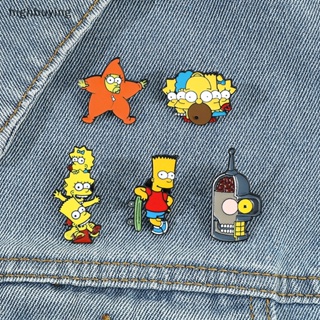 [highbuying] เข็มกลัด รูปการ์ตูนดิสนีย์ The Simpsons น่ารัก เครื่องประดับ สําหรับผู้หญิง พร้อมส่ง