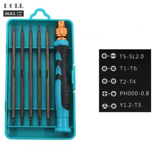 ⭐READY STOCK ⭐6 IN 1 Magnetic Double Head Slotted Cross Screwdriver Precision Maintenance Tool