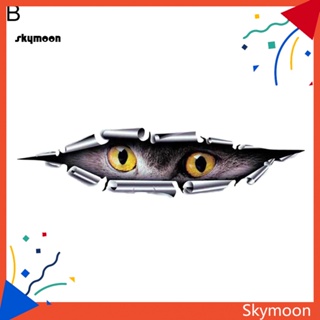 Skym* สติกเกอร์ ลายตานกอินทรีย์ เสือ 3D กันน้ํา สําหรับติดตกแต่งรถยนต์