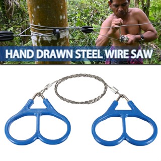 New Steel Wire Hand Saw Gear Chain For Outdoor Camping Emergency Hiking Survival