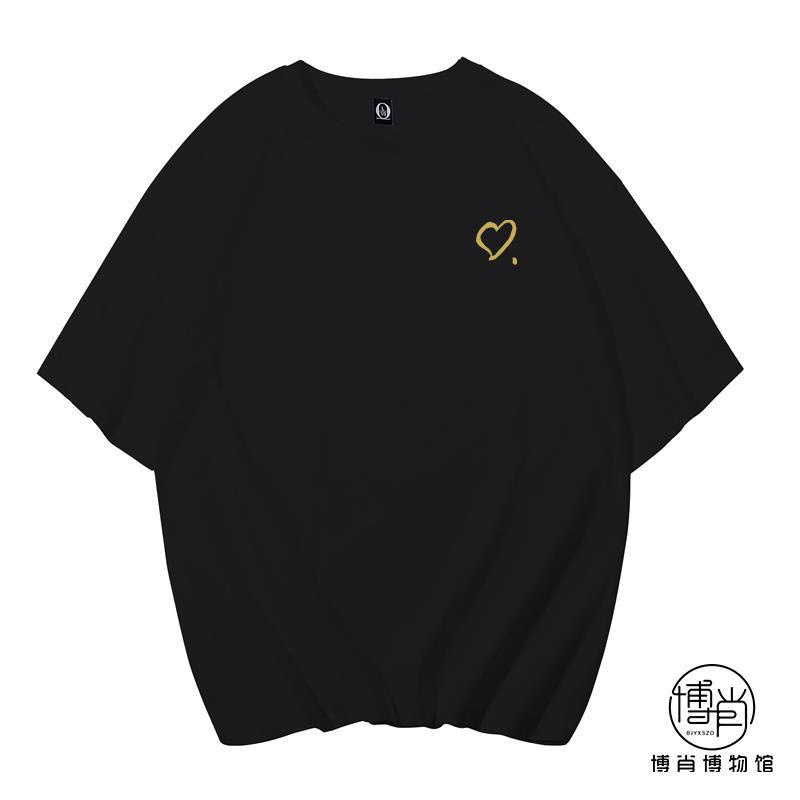 Bo gentleman เสื้อยืดแขนสั้น พิมพ์ลาย BXG shaw wang xi bo Jun Yixiao Merchandise Xiao Zhan wang Yibo Merchandise Love Mo