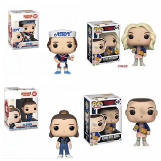 Stranger Things POP Q Version 421 #803#史蒂夫843#小十一艾迪公仔手办摆件