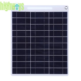 แผงพลังงานแสงอาทิตย์ 30W 5V Polysilicon Dual USB กันน้ํา [highways.th]