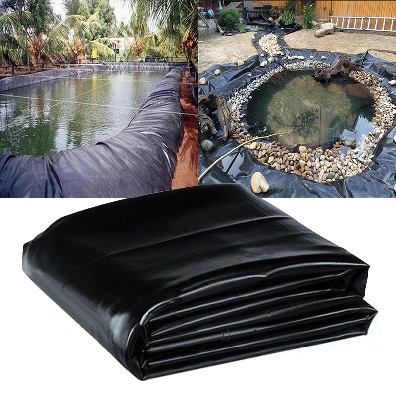 4.5X3m Fish Pond Liner Garden Pools HDPE Membrane เสริม Guaranty Landscapin ☆วีสไตล์