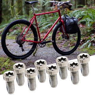 SRAM Rich2.br สกรูจานเบรก สเตนเลส ความแข็งแรงสูง สําหรับจักรยานเสือภูเขา 8 ชิ้น