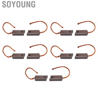 Soyoung 092950 Alternator Regulator Brush Set  Aging Thermal Conduction Conductive for Car