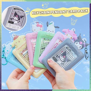 ซองใส่บัตรประจำตัว Sanrio Melody Business Badge Card Case Employee Card Cover Student Hang Certificate