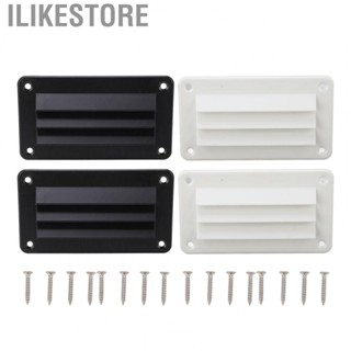 Ilikestore 2pcs RV Air Vent Louver Professional Bathroom Office Ventilation Outlet Grille for Boat Yacht Home