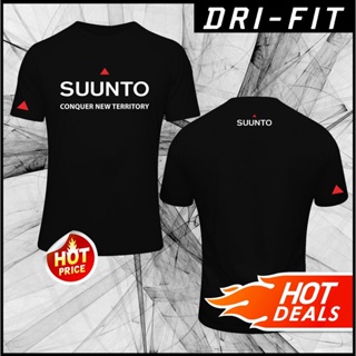 ใหม่ เสื้อยืดแขนสั้น ไมโครไฟเบอร์ ลาย Suunto Conquer DRI FIT สําหรับปั่นจักรยาน