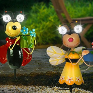 Bee Ladybug โคมไฟ IP65 รูปเต่าทอง 200mAh กันน้ํา สําหรับตกแต่งสวน