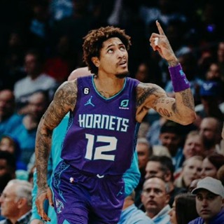 เลขที่ เสื้อกีฬาบาสเก็ตบอล แขนกุด ลายทีม Charlotte Hornet Jersey 12 Kelly Oubre Jr 222-23 Season สําหรับผู้ชาย