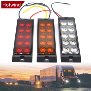 Hotwind ไฟท้ายรถบรรทุก Led 10 ดวง 12V-24V E2H7